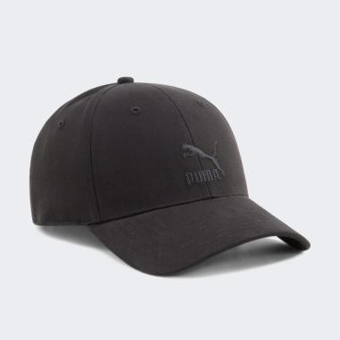 PUMA Чорна кепка  Classics BB Cap 025678/01 - зображення 1