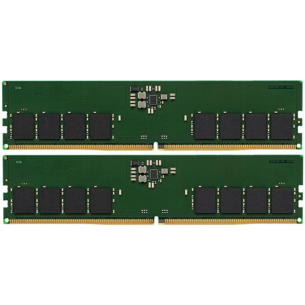 Kingston 16 GB (2x8GB) DDR5 4800 MHz (KVR48U40BS6K2-16) - зображення 1