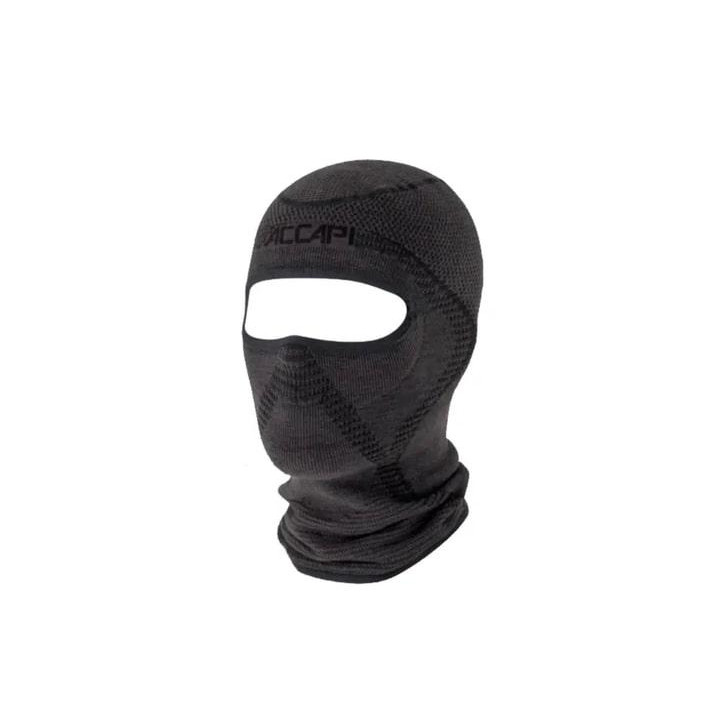 Accapi Балаклава  Ergowool Balaclava Iron/Black (ACC WA835.6799-1) 10 - зображення 1