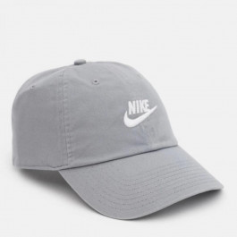   Nike Кепка сіра  Futura Wash Cap 913011-073