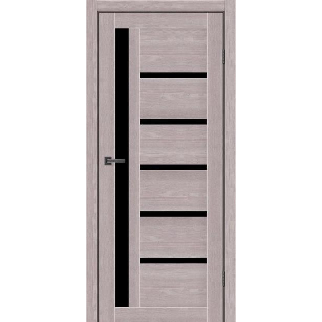 MS Doors EKO Orlean 60 см Дуб сірий/Чорне скло (144786) - зображення 1