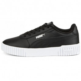 PUMA Жіночі кеди низькі  Carina 2.0 38584905 36 (3.5UK) 22.5 см  Black- Black- Silver (4065449652629)