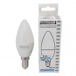   TechnoSystems LED Bulb 6W.E14.C37.6500K ICCD (TNSy5000253)