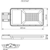 VIDEX LED автономний 30W 5000K (VL-SLSO-305) - зображення 3