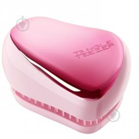 Tangle Teezer Расческа  Compact Styler Baby Doll Pink Chrome (5060630046743) - зображення 1