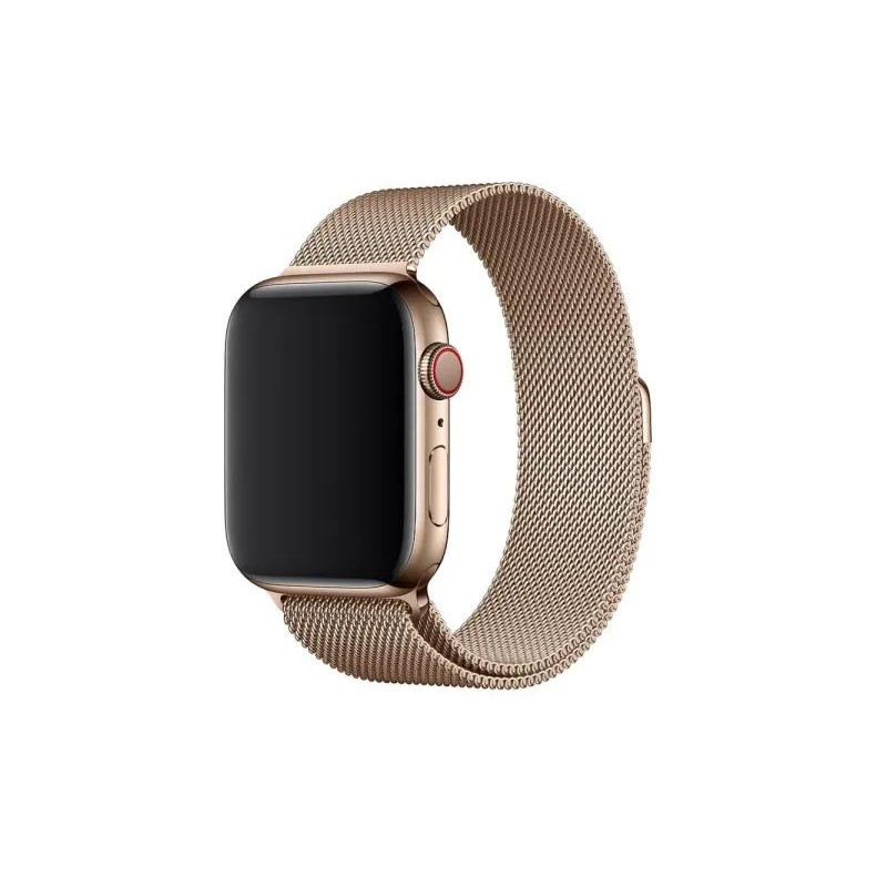 Apple Металлический ремешок для  Watch 42/44 mm  Milanese Loop Gold (MTU72) - зображення 1