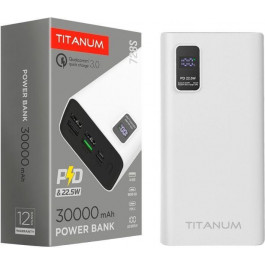   TITANUM 728S 30000mAh 22.5W White (TPB-728S-W)