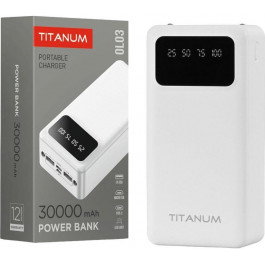   TITANUM OL03 White 30000mAh (TPB-OL03-W)