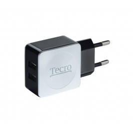   Tecro 2USB 2.1A Black (TR-CHG02-BW)