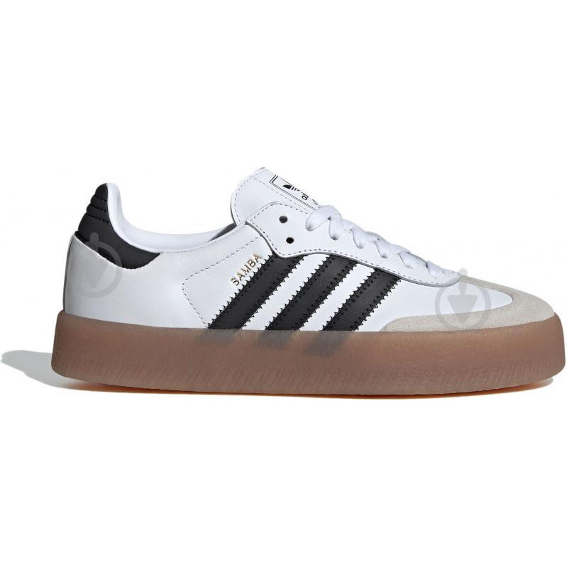 Adidas Жіночі кеди низькі  Samba W JI1349 40 (6.5UK) 25 см Ftwwht/Cblack/Goldmt (4067897475317) - зображення 1