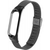 BeCover Ремешок для фитнес браслета  Metal для Xiaomi Mi Smart Band 5 Black (705146) - зображення 1