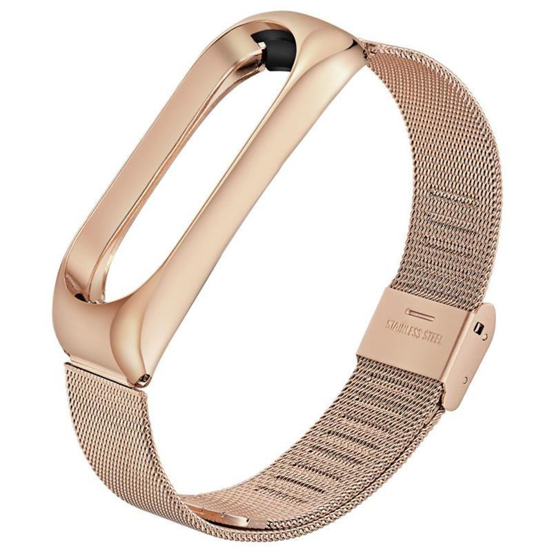 BeCover Ремінець  Metal для Xiaomi Mi Band 3/4 (704654) Rose Gold - зображення 1