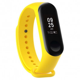   BeCover Ремешок  для Xiaomi Mi Band 4/3 Yellow (704130) 704130