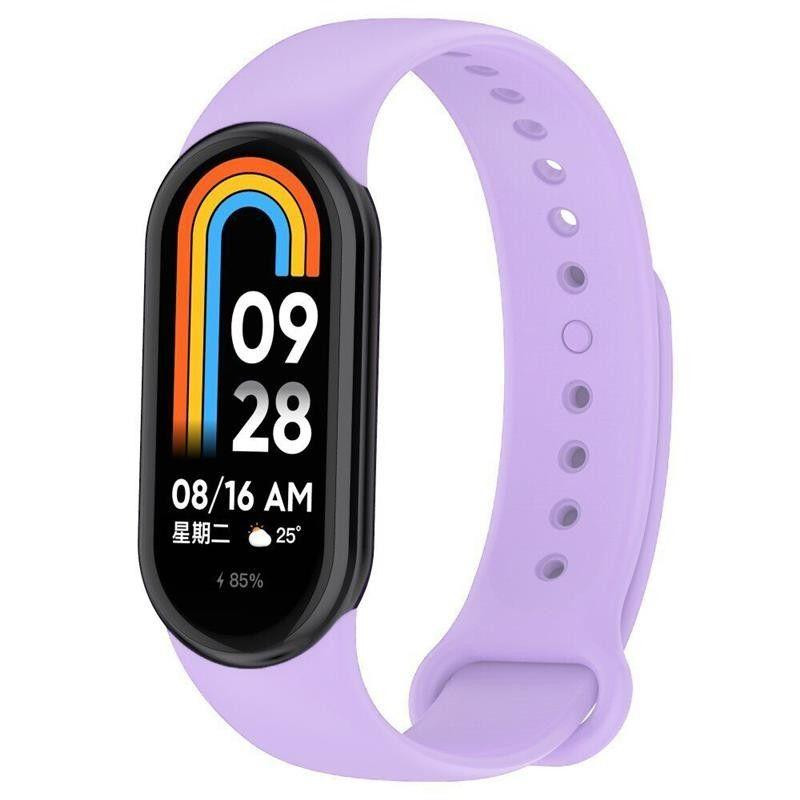 BeCover Силіконовий ремінець  для Xiaomi Mi Smart Band 8 Light Purple (709405) - зображення 1