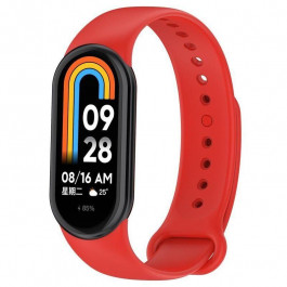   BeCover Силіконовий ремінець  для Xiaomi Mi Smart Band 8 Red (709396)