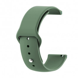   BeCover Силиконовый ремешок для Xiaomi iMi KW66/Mi Watch Color/Haylou LS01 Pine-Green (706362)