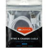 Canyon USB 2.0 AM to Micro USB 1.0m White (CNE-USBM1W) - зображення 2