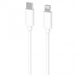   2E USB-C to Lightning 1m Glow White (2E-CCCL-WH)