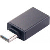 DENGOS USB - USB Type-C Black (ADP-009) - зображення 1