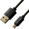 Grand-X USB - micro USB, Cu, 2.1A, Black, 1m (MM-01B) - зображення 1