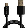 Grand-X USB - micro USB, Cu, 2.1A, Black, 1m (MM-01B) - зображення 2