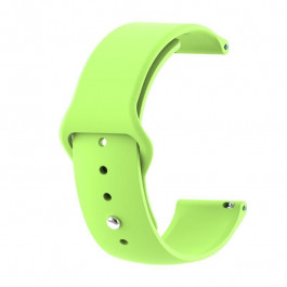   BeCover Силиконовый ремешок для Xiaomi iMi KW66/Mi Watch Color/Haylou LS01 Lime (706363)