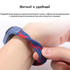 BeCover Ремешок Elastic Nylon Style  для Xiaomi Mi Smart Band 5 / Mi Smart Band 6 (Size S) Red-White (706137 - зображення 3