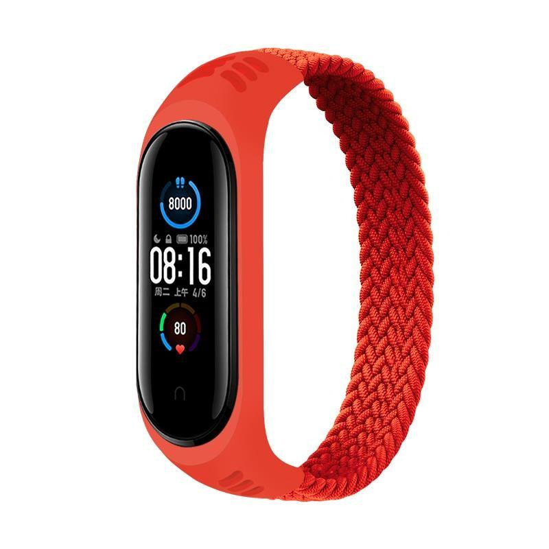 BeCover Ремешок Elastic Nylon Style  для Xiaomi Mi Smart Band 5 / Mi Smart Band 6 (Size L) Red (706166) - зображення 1