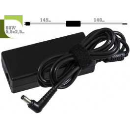   1StCharger для ноутбука Dell 60W 19V/3.16A 5.5x2.5 (AC1STDE60WD)