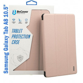   BeCover Чохол-книжка Soft Edge Samsung Galaxy Tab A8 10.5 2021 SM-X200 /SM-X205 Rose Gold (708359)