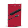 Speed-Link Snappy Slim USB Hub 4-Port Black (SL-140000-BK) - зображення 2