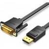 Vention DisplayPort to DVI-D 2m Black (HAFBH) - зображення 1