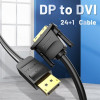 Vention DisplayPort to DVI-D 2m Black (HAFBH) - зображення 3