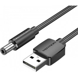   Vention USB to DC 5.5mm 1.5m Black (CEYBG)