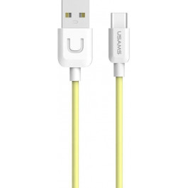   USAMS US-SJ099 USB Type-A to USB Type-C 1m Yellow (TCUSBXD05)