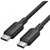 Vention USB2.0 Type-C Male to Type-C Male 3A 1м Black (TRCBF) - зображення 1