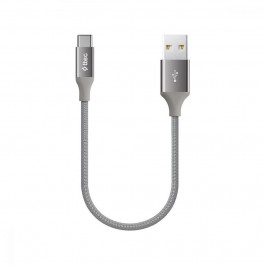   TTEC Mini Alumi USB Type-A to USB Type-С 0.3m Space Gray (2DK26UG)