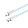 ColorWay USB Type-C to USB Type-C 60W 1m Blue (CW-CBPDCC061-BL) - зображення 6