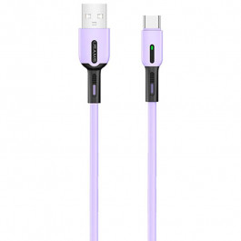   USAMS US-SJ433 USB to USB Type-C 1m Purple (SJ433USB04)