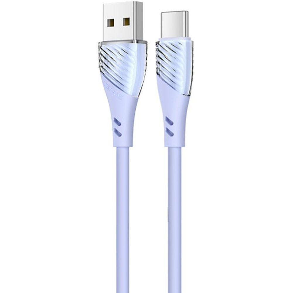 USAMS US-SJ494 USB-USB Type-C 1m Blue (SJ494USB03) - зображення 1