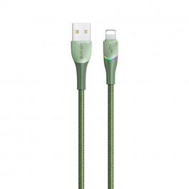   USAMS US-SJ541 USB Type-A to Lightning 1.2m Green (SJ541USB03)