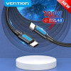 Vention USB Type-C to USB Type-C 100W 1.5m Black (COTBG) - зображення 4