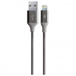   TTEC 2DK16 AlumiCable USB 2.0 to Lightning 1.2m Space Gray (2DK16UG)