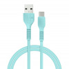 ACCLAB AL-CBCOLOR-T1MT USB to Type-C 1.2m Mint (1283126518256) - зображення 1