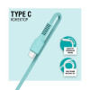 ACCLAB AL-CBCOLOR-T1MT USB to Type-C 1.2m Mint (1283126518256) - зображення 3