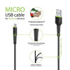 Intaleo CBFLEXM2 Micro USB 2m Black (1283126521430) - зображення 2