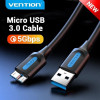 Vention USB to USB Type-B 0.5m Black (COPBD) - зображення 4