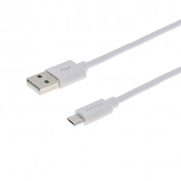   Grand-X USB-A - microUSB 2.5m White (PM025W)