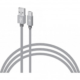   Intaleo CBGNYT2 USB Type-C 2m Grey (1283126489143)