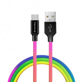   ColorWay Micro-USB Multicolor 1m (CW-CBUM017-MC)